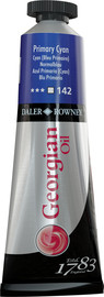 Daler Rowney GEORGIAN צבע שמן 38 מ"ל PRIMARY CYAN