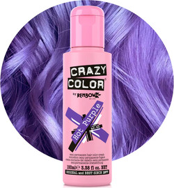 Crazy Color צבע שיער סגול הוט פרפל Hot Purple