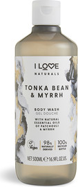 I love ג'ל רחצה Naturals Body Wash Tonka Bean & Myrrh