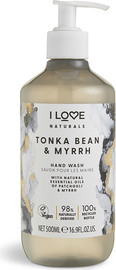I love סבון ידיים Naturals Hand Wash Tonka Bean & Myrrh