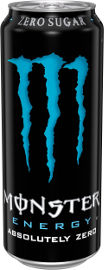 MONSTER ENERGY משקה אנרגיה מוגז ABSOLUTELY ZERO