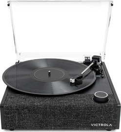 Victrola נגן תקליטים BLUETOOTH EASTWOOD II  שחור