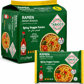 TABASCO אטריות ראמן בטעם ירקות חריף TABASCO