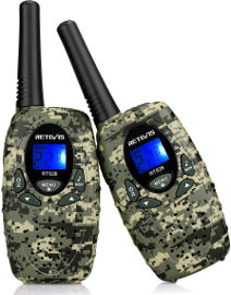 הום סט זוג מכשירי קשר - ווקי טוקי WALKIE TALKIE - דגם צבאי