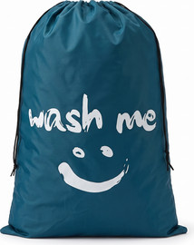 הום סט שק כביסה מעוצב ועמיד במים WASH ME כחול