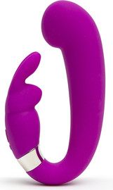 Happy Rabbit HAPPY RABBIT - MINI G-SPOT CURVE VIBE מיני ויברטור כפול קומפקטי לנקודת ה-G