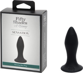 Fifty Shades of Grey פלאג אנאלי רוטט מסיליקון - 20 מצבים