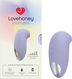 Lovehoney Mon Ami ויברטור יניקה מסיליקון 10 רמות עוצמה