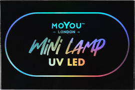 Moyou מנורת LED/UV בצבע כסף