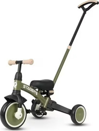 Qplay תלת אופן משולב 3ב1 דגם Stager צבע ירוק