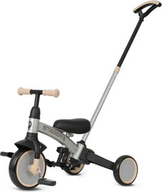Qplay תלת אופן משולב 3ב1 דגם Stager צבע כסף