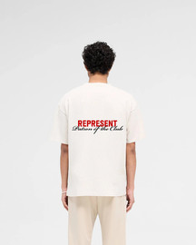 Represent חולצת טישירט קצרה רפרזנט Patron Of The Club גברים - רפרזנט - Beige
