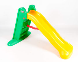 little tikes מגלשה גדולה ירוק/צהוב