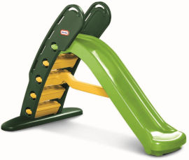 little tikes מגלשה XL ירוק