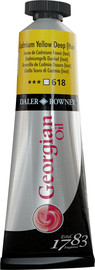 Daler Rowney GEORGIAN צבע שמן 38 מ"ל CADMIUM YELLOW DEEP HUE