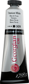 Daler Rowney GEORGIAN צבע שמן 38 מ"ל TITANIUM WHITE