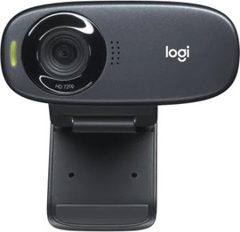 LOGITECH מצלמת רשת Logitech C310 HD Webcam 720p 30fps מיקרופון מובנה ותיקון אור אוטומטי