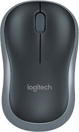 LOGITECH Logitech Wireless Mouse M185 Retail בצבע אפור 910-002235