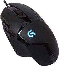 LOGITECH עכבר חוטי בצבע שחור Logitech G402