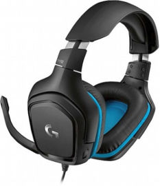 LOGITECH אוזניות חוטיות Logitech G432