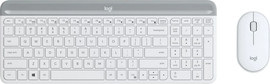 LOGITECH מקלדת ועכבר Logitech MK470 בצבע לבן