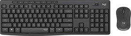 LOGITECH סט עכבר ומקלדת אלחוטית עברית Logitech MK295