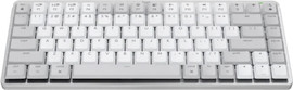 LOGITECH מקלדת אלחוטית מכאנית Logitech MX Mechanical MINI FOR MAC צבע אפור בהיר