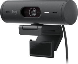 LOGITECH מצלמת רשת Logitech Brio 500 Full HD 1080p Graphite