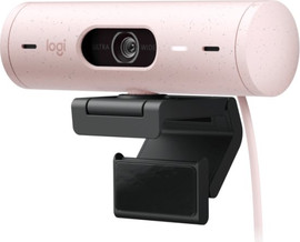 LOGITECH מצלמת רשת Logitech Brio 500 Full HD 1080p - צבע ורוד