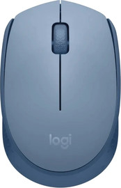 LOGITECH עכבר אלחוטי Logitech M171 - צבע כחול / אפור