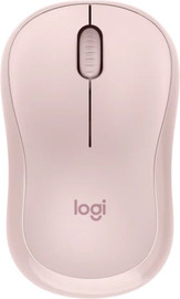 LOGITECH עכבר אלחוטי שקט Logitech M240 Silent Bluetooth Mouse 1000 DPI ורוד קישוריות בלוטות' ועיצוב ארגונומי