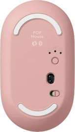 LOGITECH עכבר אלחוטי בצבע ורוד LOGITECH POP EMOJI