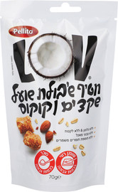 LOV חטיף שיבולת שועל שקדים וקוקוס