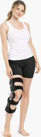 Medical brace סד ברך מתכוונן (ROM) t scope – שליטה בטווח תנועה