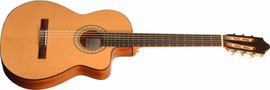 בודגוב גיטרה קלאסית-ספרדית מוגברת Made in Spain Carmona-EQ