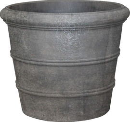 פלורליס עציץ אואזיס גראפיט 34x34x29