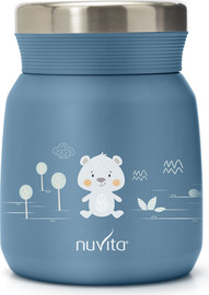 NUVITA תרמוס למזון ונוזל 300 מ''ל כחול