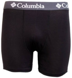 Columbia שני תחתונים לגברים BOXR BRF SPN POL 2PK blck/blck L