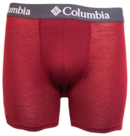 Columbia שני תחתונים לגברים BOXR BRF SPN POL 2PK rd/d.mntn S