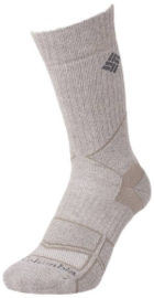 Columbia גרבי הליכה יוניסקס HIKE CREW khaki 43-46