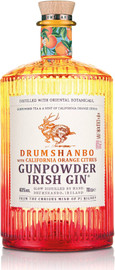 DRUMSHANBO GUNPOWDER IRISH GIN ג'ין גאנפאודר דרמשנבו קליפורניה אורנג' 700 מ''ל