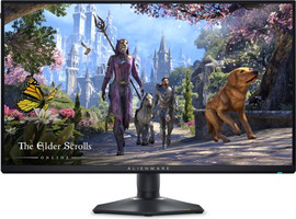 Dell מסך מחשב גיימינג Dell Alienware AW2725QF 27'' Fast IPS 4K 180Hz / FHD 360Hz - טכנולוגיית Dual-Resolution - צבע שחור