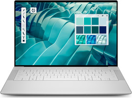 Dell מחשב נייד מסך מגע Dell 14 Premium OLED 3.2K מעבד Ultra 7-255H כרטיס מסך RTX 4050 זיכרון 32GB דיסק 1TB - Win 11 Pro צבע Platinum