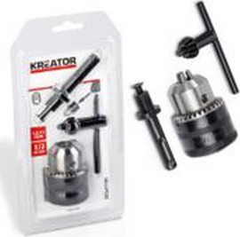 KREATOR פוטר למברגה 1.5-13 מ"מ 1/2-20U כולל מתאם KREATOR SDS קרייטור KRT014004