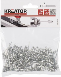 Varo ניטים מארז 100 יח'  KRT618103  4.0x6.4