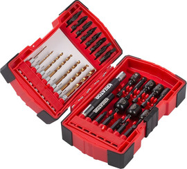KREATOR סט 38 ביטים ומקדחים משוחרים מקצועיים Kreator קרייטור KRT064913
