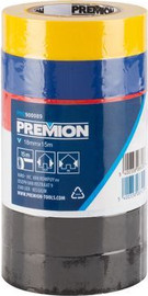 Premion סרטי הדבקה צבעים שונים- 7 חלקים 18x15 מ"מ PVC