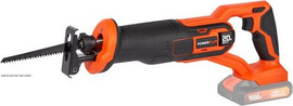 Power plus מסור חרב לחיתוך צינורות/ענפים 20 וולט (גוף בלבד) DUAL POWER דואל פאוור דגם 106 POWDP25100