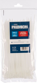Premion חבקים לבנים 100 יח'  4.8x200 מ"מ  PREP00020