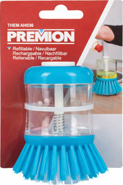 Premion מברשת כלים עם מיכל סבון מובנה  THEMAH036